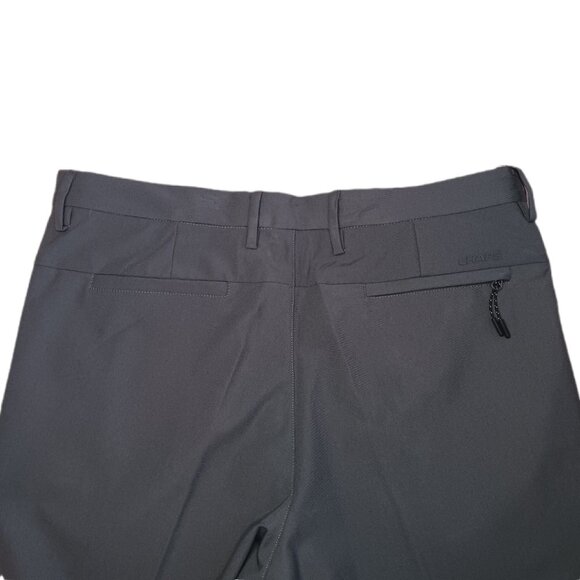 Chaps Mens 40 Golf Shorts Gray Slim Fit Comfort Stretch Zip Pocket - Picture 8 of 10
